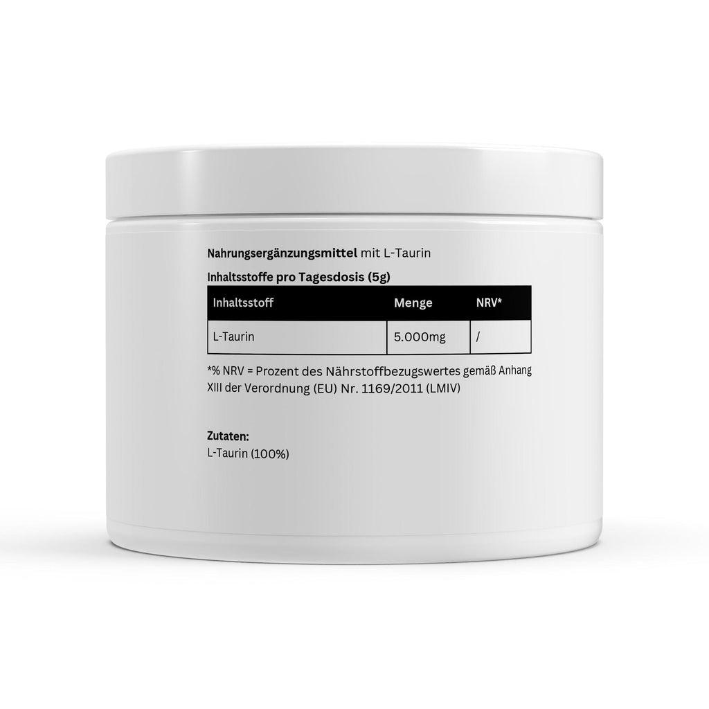 Taurin Pulver - 250g