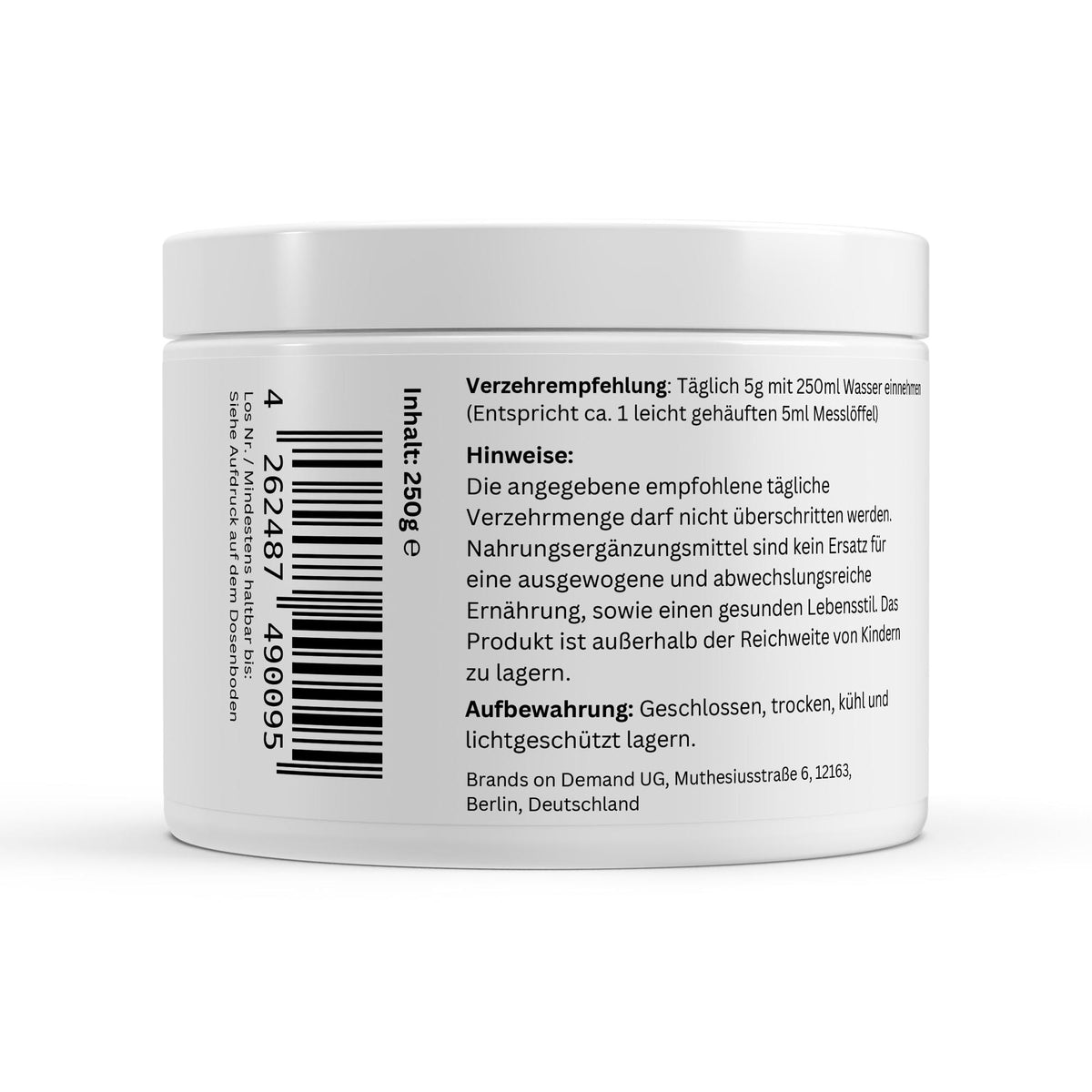 Taurin Pulver - 250g